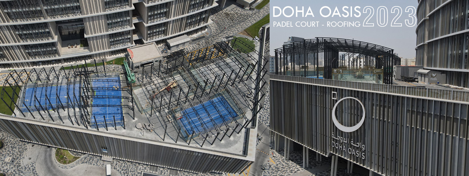 DOHA OASIS PADEL ROOF COVERING
